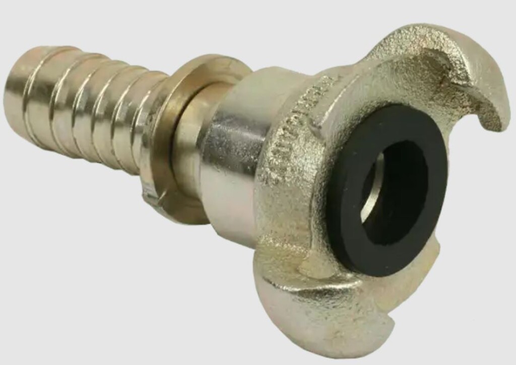 SKB19-DR Ludecke Draaibare klauwkoppeling DIN3489 slangpilaar 19mm met veiligheidsring