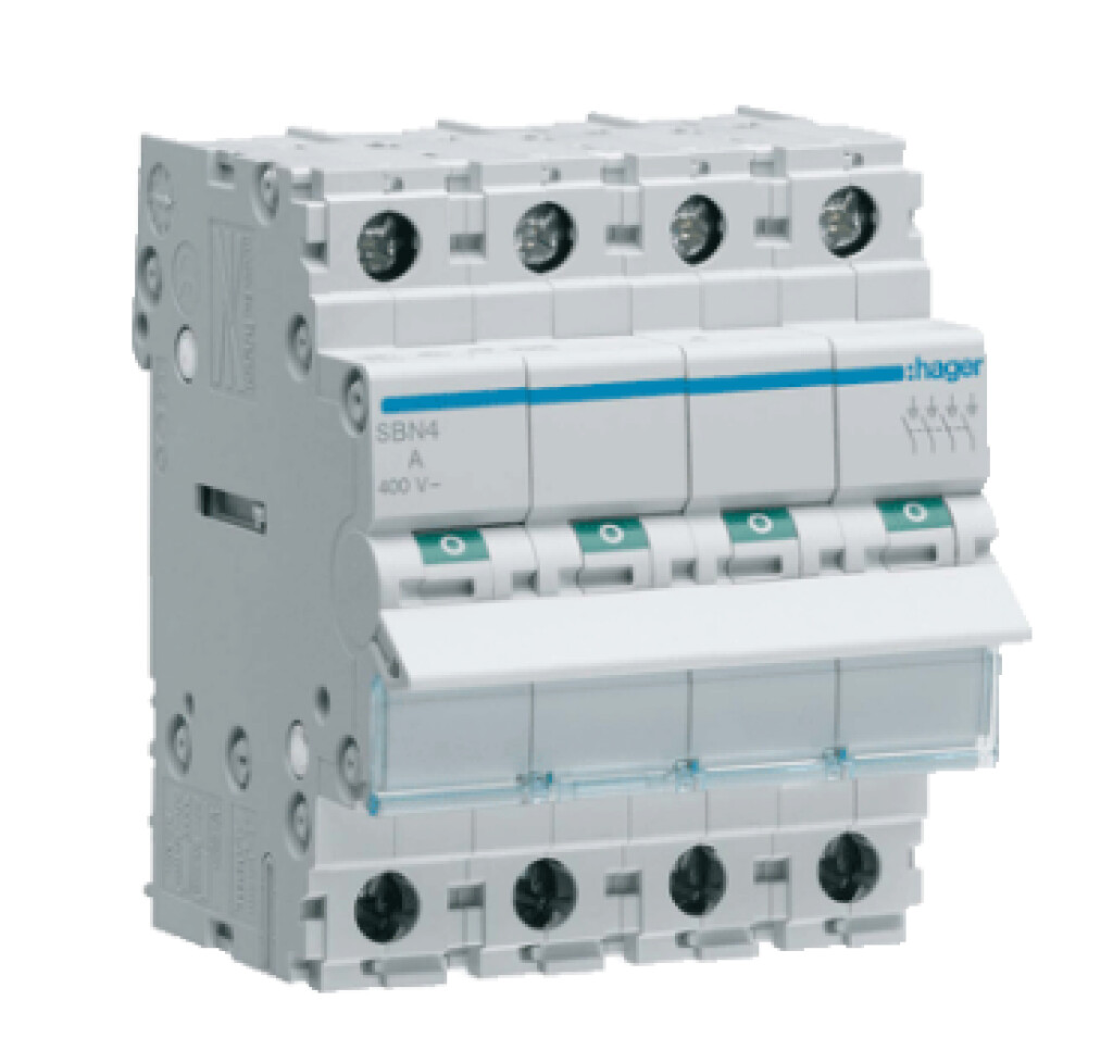 Schakelaar 4P 40A SBN440