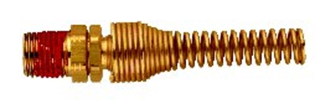 DV13/08 Rectus Messing koppeling draaibaar 6x8mm R1/4