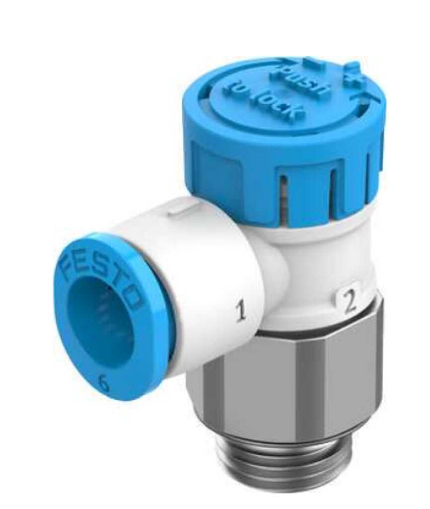 VFOE-LE-T-G18-Q6 Festo 8068726 Smoorventiel met terugslagklep
